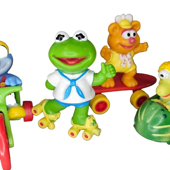 VTG 80s McDonald's Muppet Babies Set of 5 Vehicles and‎ Figures Toys 1986 88 - Picture 3 of 12
